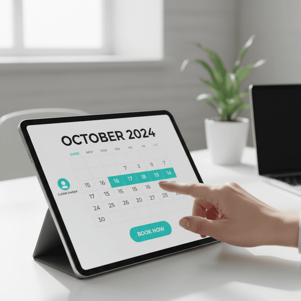 Flexible scheduling and booking interface