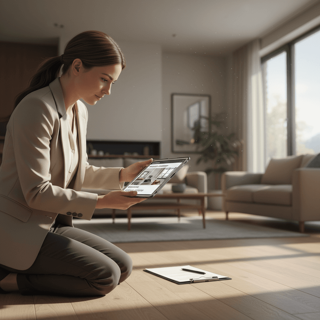 Professional property condition inspection and documentation