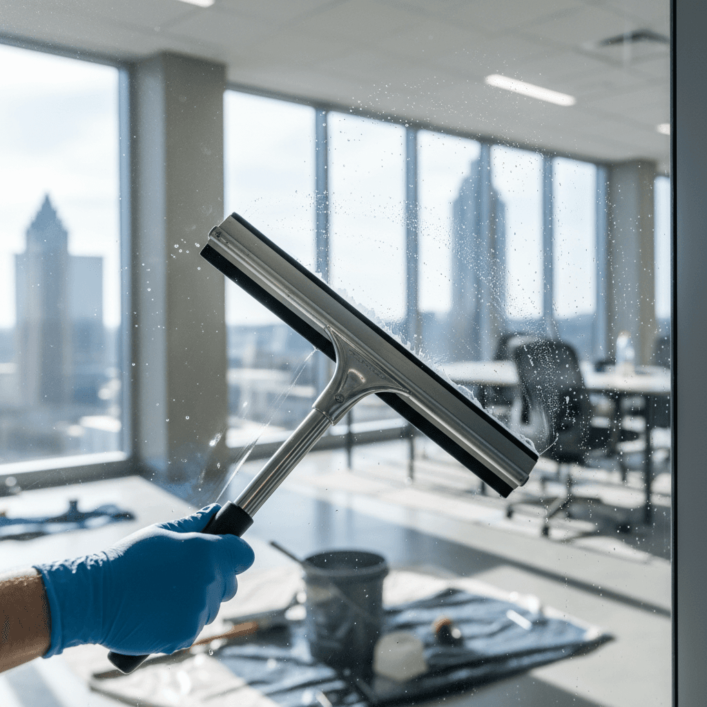 Professional window and glass cleaning