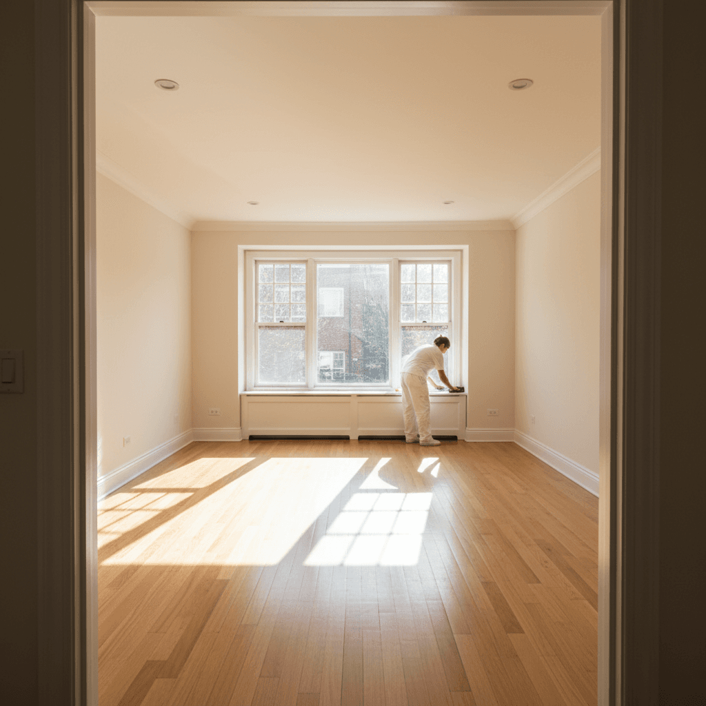 Vacant home prepared and ready for sale showings